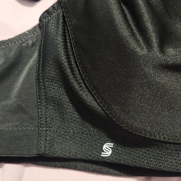 GLAMORISE Size 38D. Women's Black Bra - Picture 7 of 11